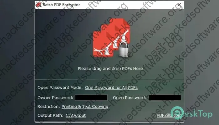 PDFZilla Batch PDF Encryptor Crack 1.2 Free Download